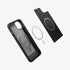 ACS04844 - iPhone 14 Pro Max Case Mag Armor (MagFit) in matte black showing the back
